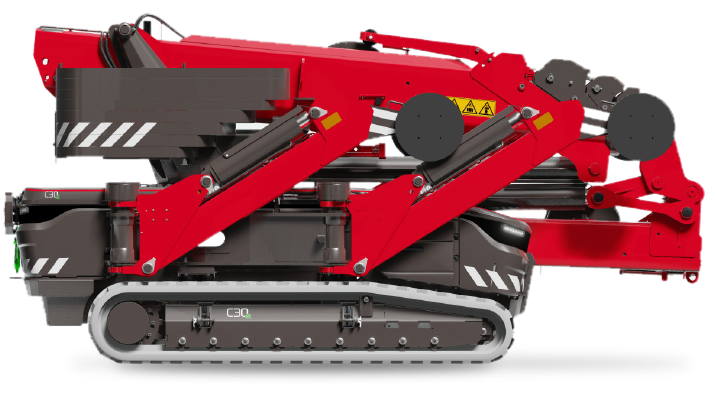 compactkraan c30 elektrisch hoeflon van ginkel